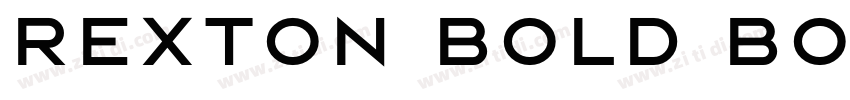 Rexton Bold Bold字体转换 Rexton Bold Bold字体转换